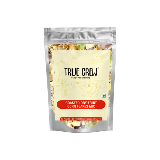 TRUE CREW Roasted Dry Fruits Corn Flakes Mix, 150g 150g