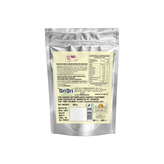 TRUE CREW Roasted Multigrain Sprouted Mixture, 200g 200g