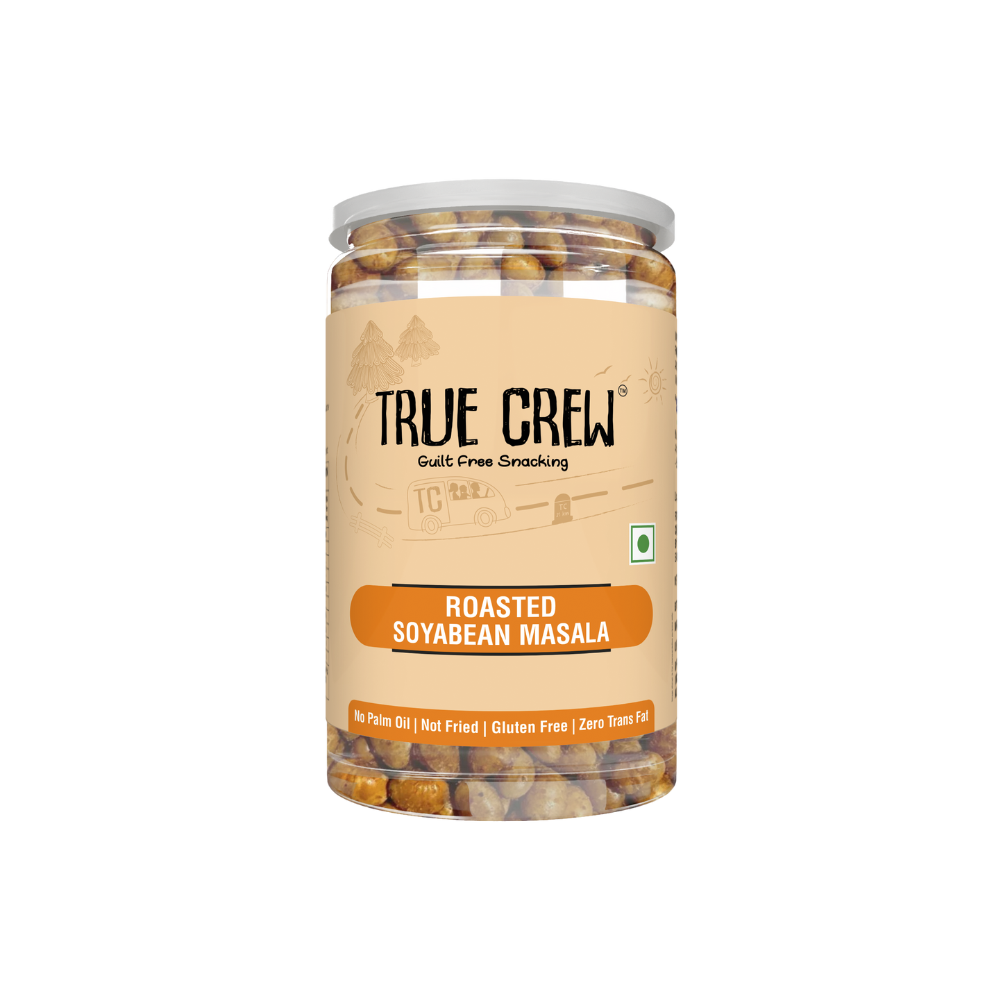 TRUE CREW Roasted Soya Bean Masala, 200g 200g