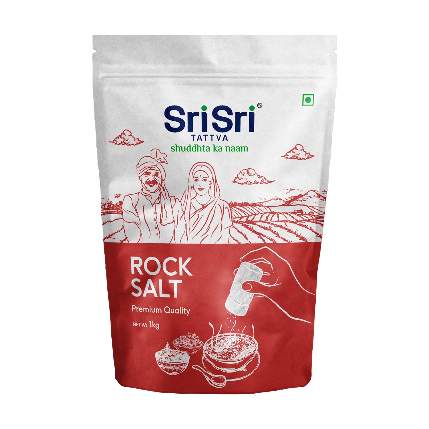【Sri Sri Tattva】 Rock Salt (Premium Quality)｜ ロックソルト（プレミアム品質）｜ 1kg