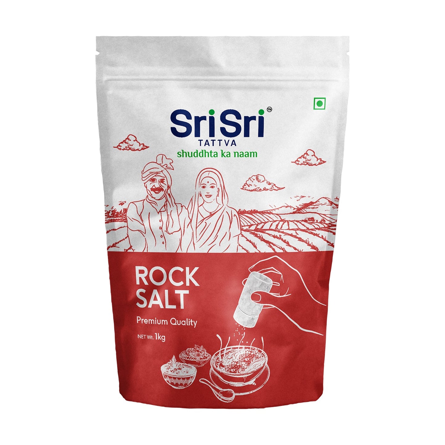 Rock Salt - Premium Quality, 1 kg 1kg