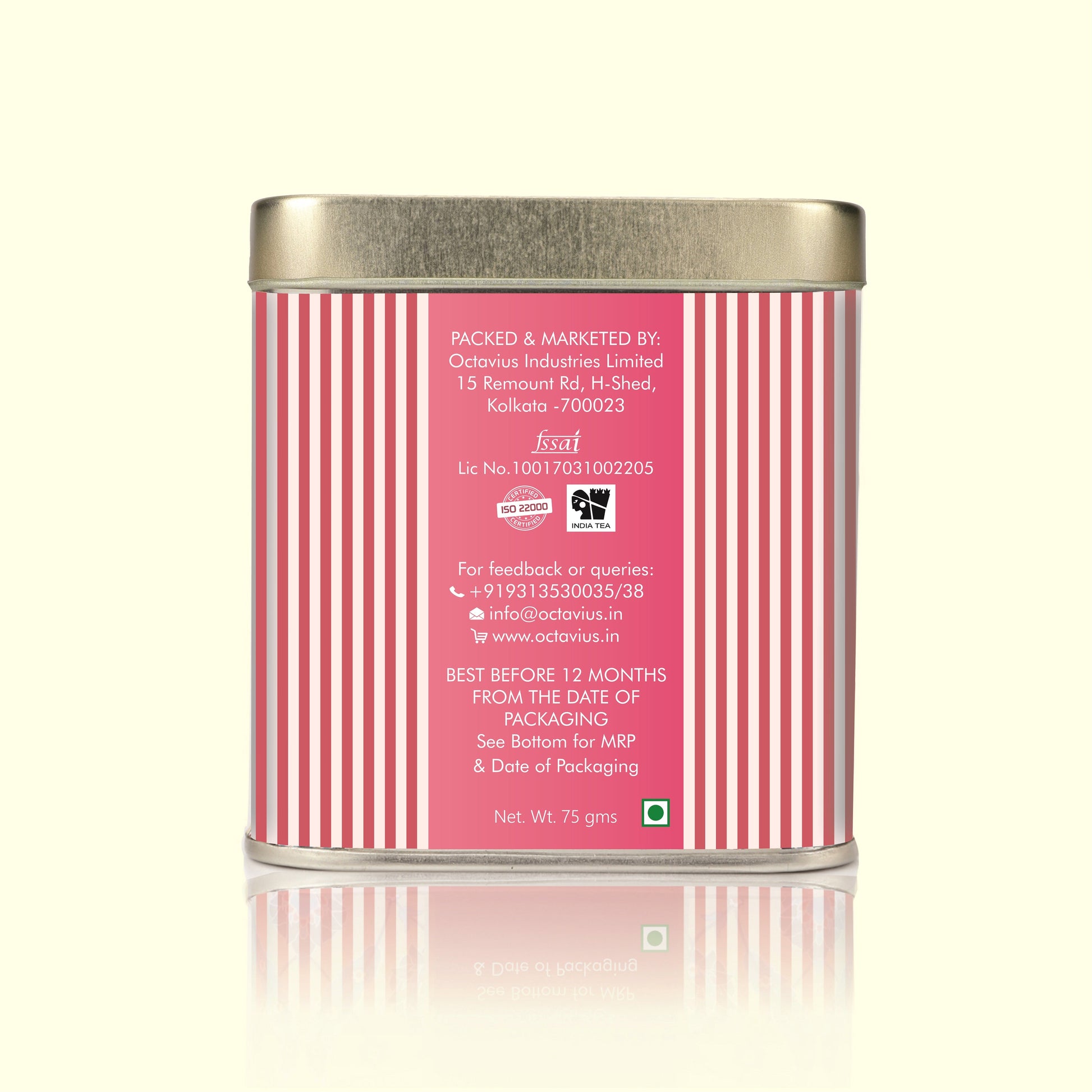 Rose Leaf Tea Rose Glow Loose Leaf Tea - 75 Gm