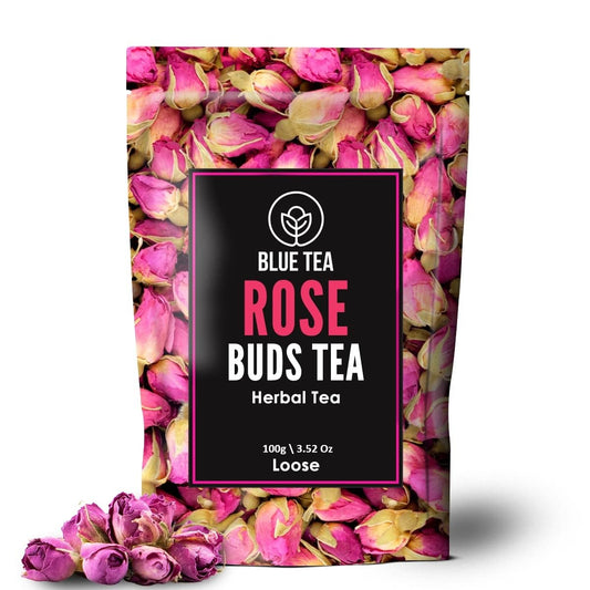 【Blue Tea】 Rose Buds Herbal Tea  - 100g｜ローズバッズ ハーバルティー｜100G