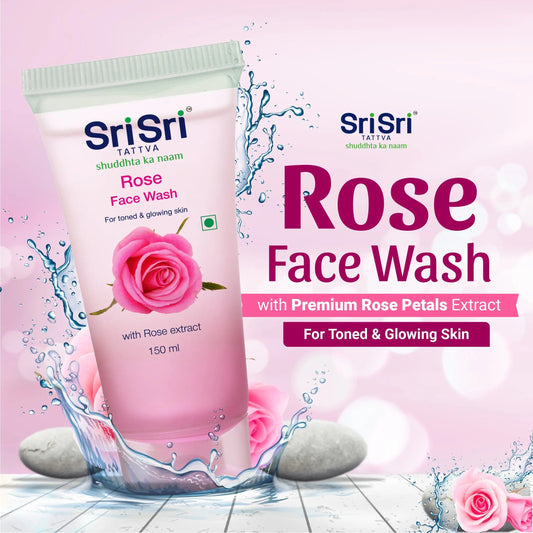 Rose Face Wash - For Toned & Glowing Skin, 150 ml 150ml