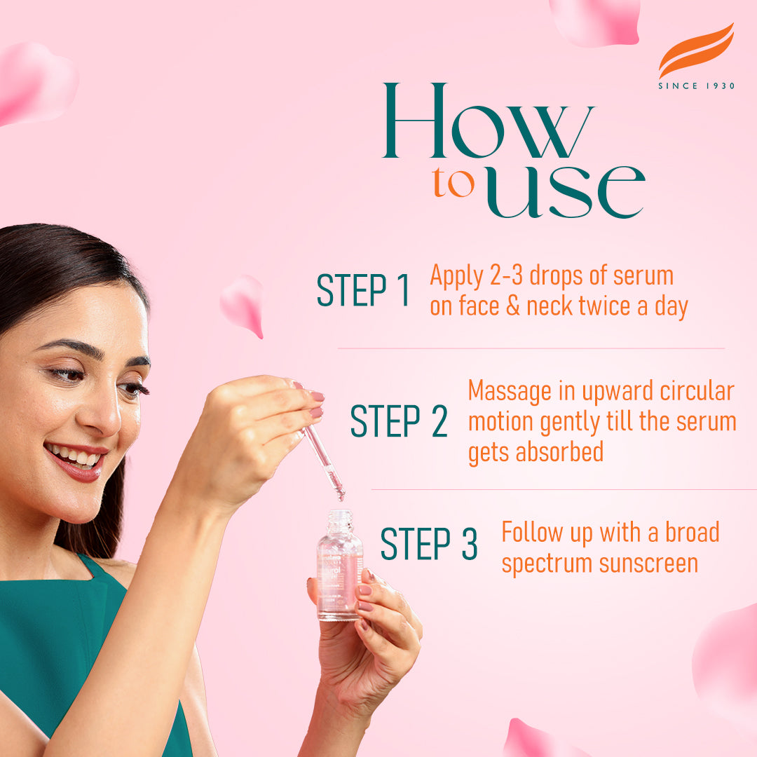 Natural Glow Rose Face Serum 30ml