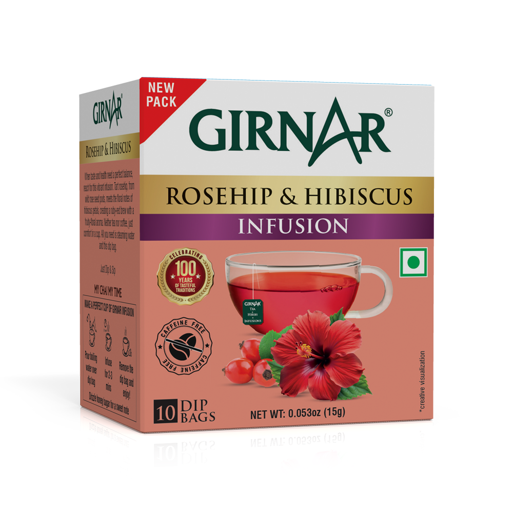 Rosehip & Hibiscus Herbal Infusion 10 Tea Bags