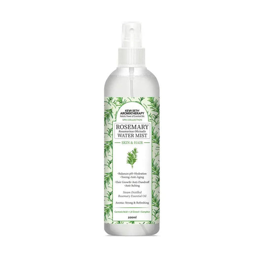 Rosemary Water Spray Mist Hair Growth & Skin Toner, Hydration,Anti Dandruff,Reduces Scalp Itching Rosemary Essential Oil 200ml