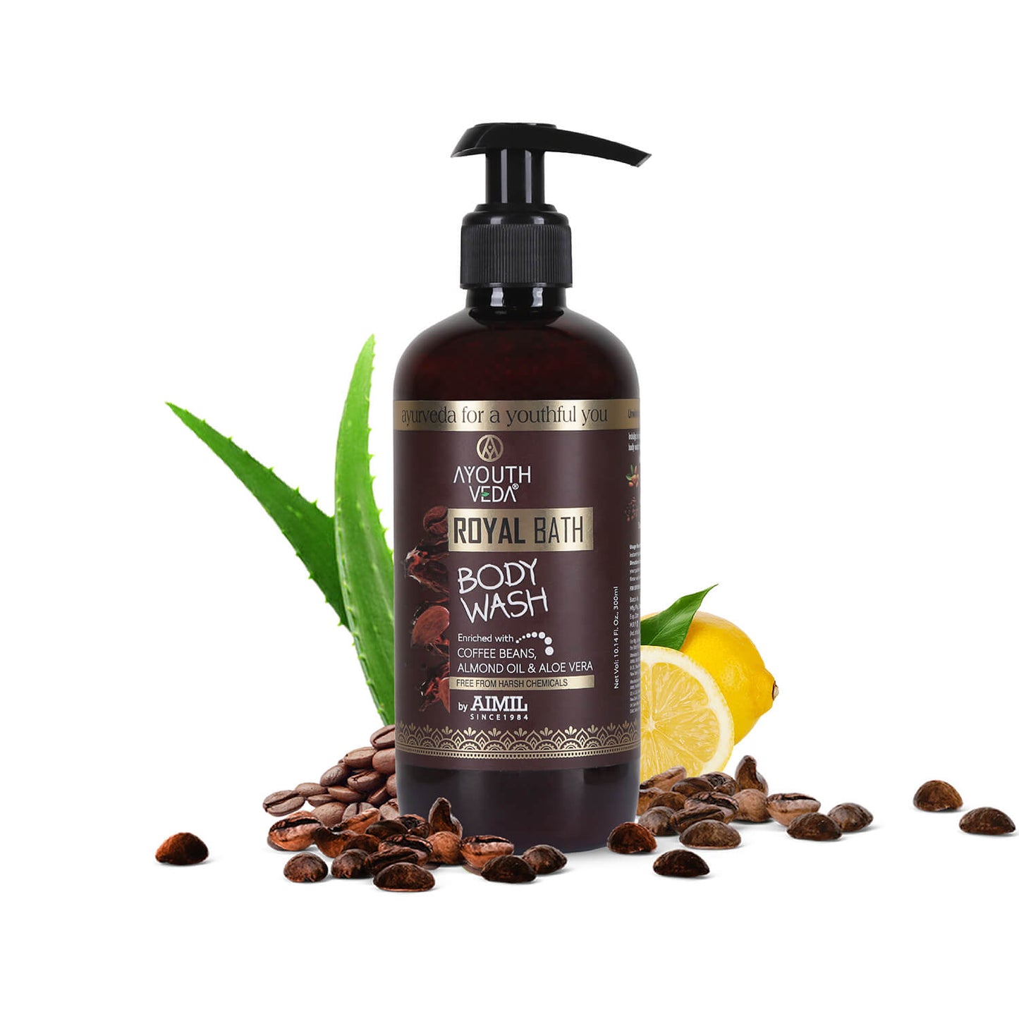 Royal Bath Body Wash with Coffee & Aloe vera 300ml 300ml