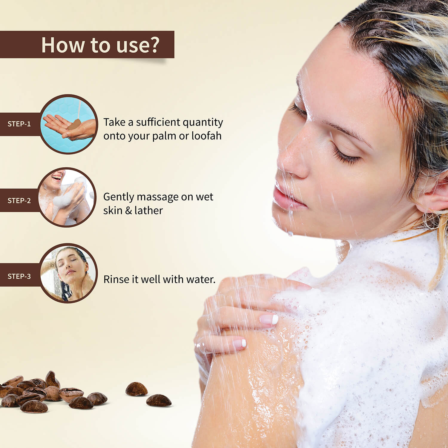 Royal Bath Body Wash with Coffee & Aloe vera 300ml 300ml