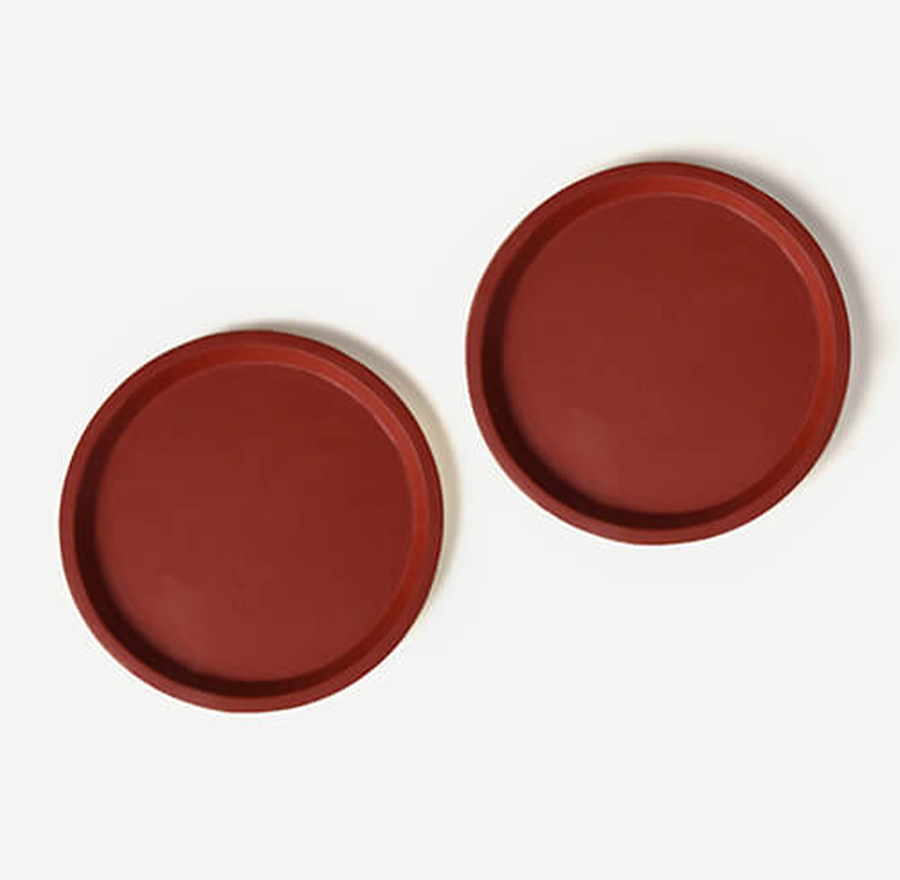REID TRAYS (SET OF 2) 20.5(L) x 20.5(B) x 1.6(H); 直径: 20.5