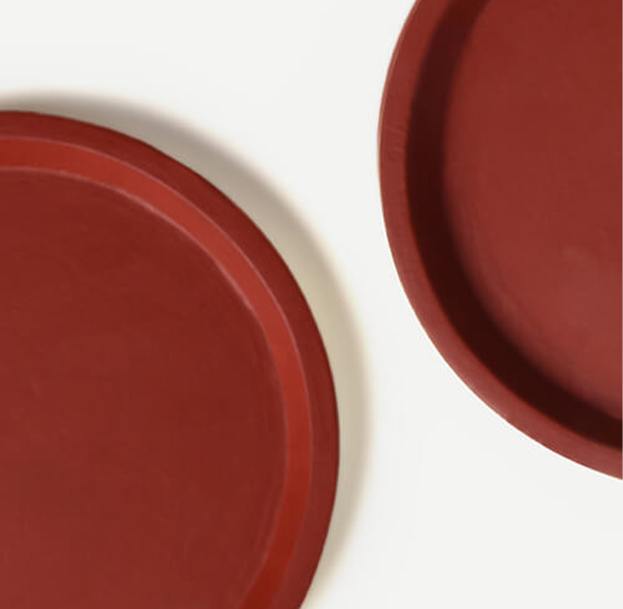 REID TRAYS (SET OF 2) 20.5(L) x 20.5(B) x 1.6(H); 直径: 20.5