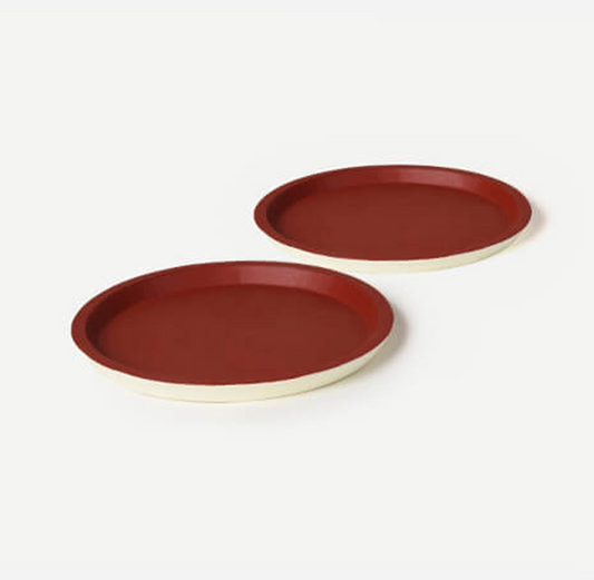 REID TRAYS (SET OF 2) 20.5(L) x 20.5(B) x 1.6(H); 直径: 20.5