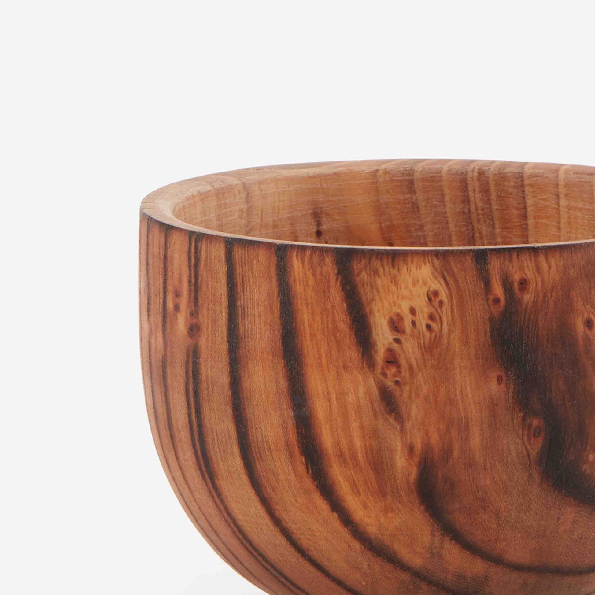 BUDDY WOODEN BOWL 12.2(L) x 12.2(B) x 9.4(H); 直径: 12.2
