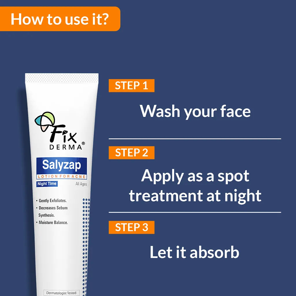 Salyzap Night-time Lotion