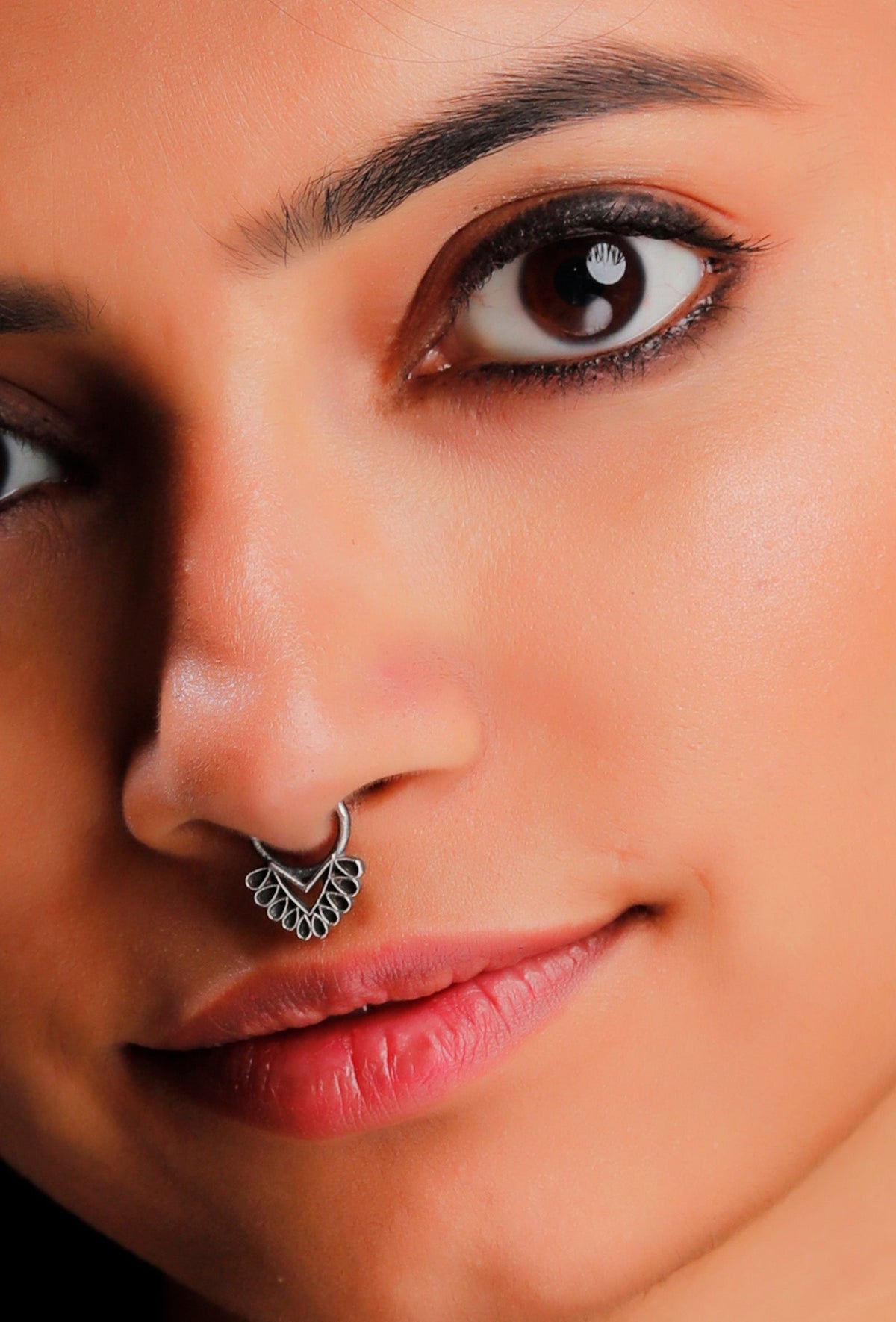 Septum Brass Intricated Nosepin