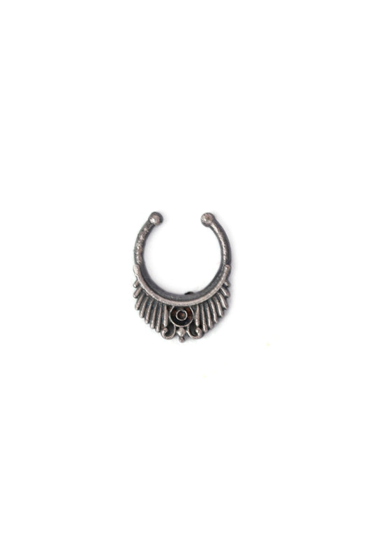 Silver Ancient Motif Septum