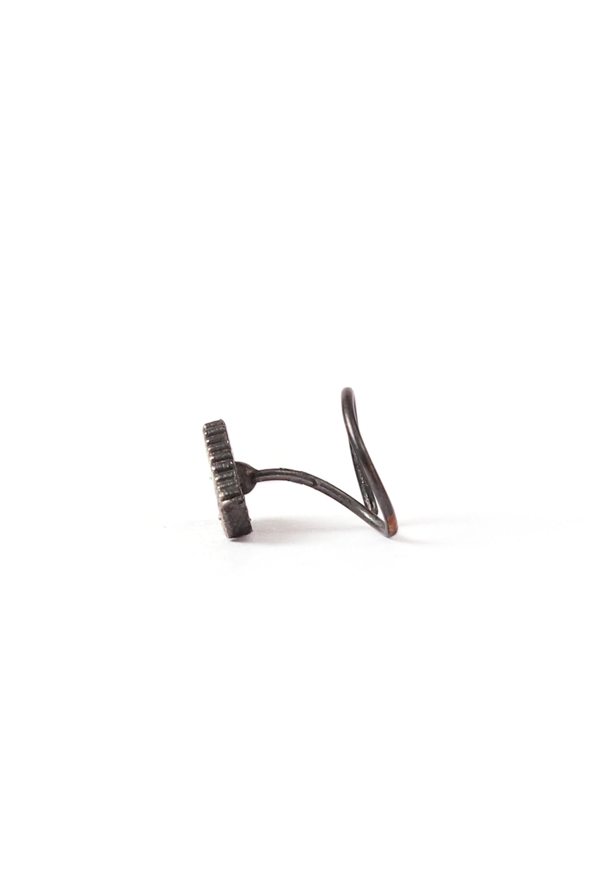 Intricate Brass Leaf Nose Pin タイプ ノンホール（クリップ式）