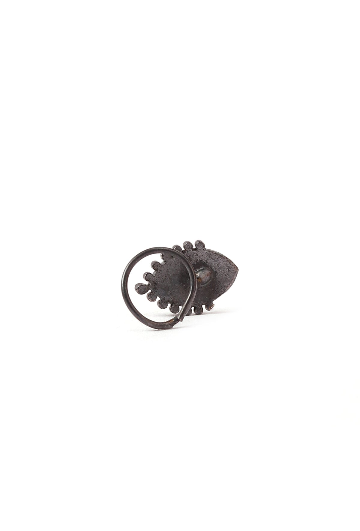 Fish Shaped Brass Nose Pin タイプ ノンホール（クリップ式）