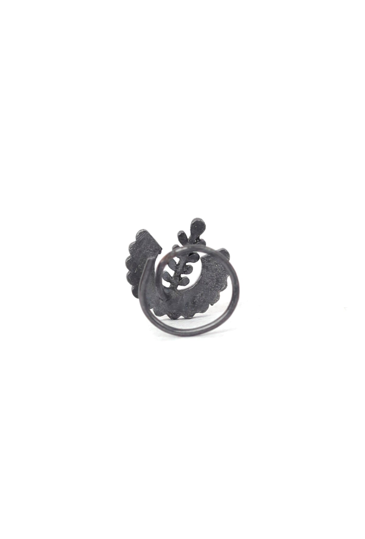 Flower Shaped Brass Nosepin タイプ ノンホール（クリップ式）