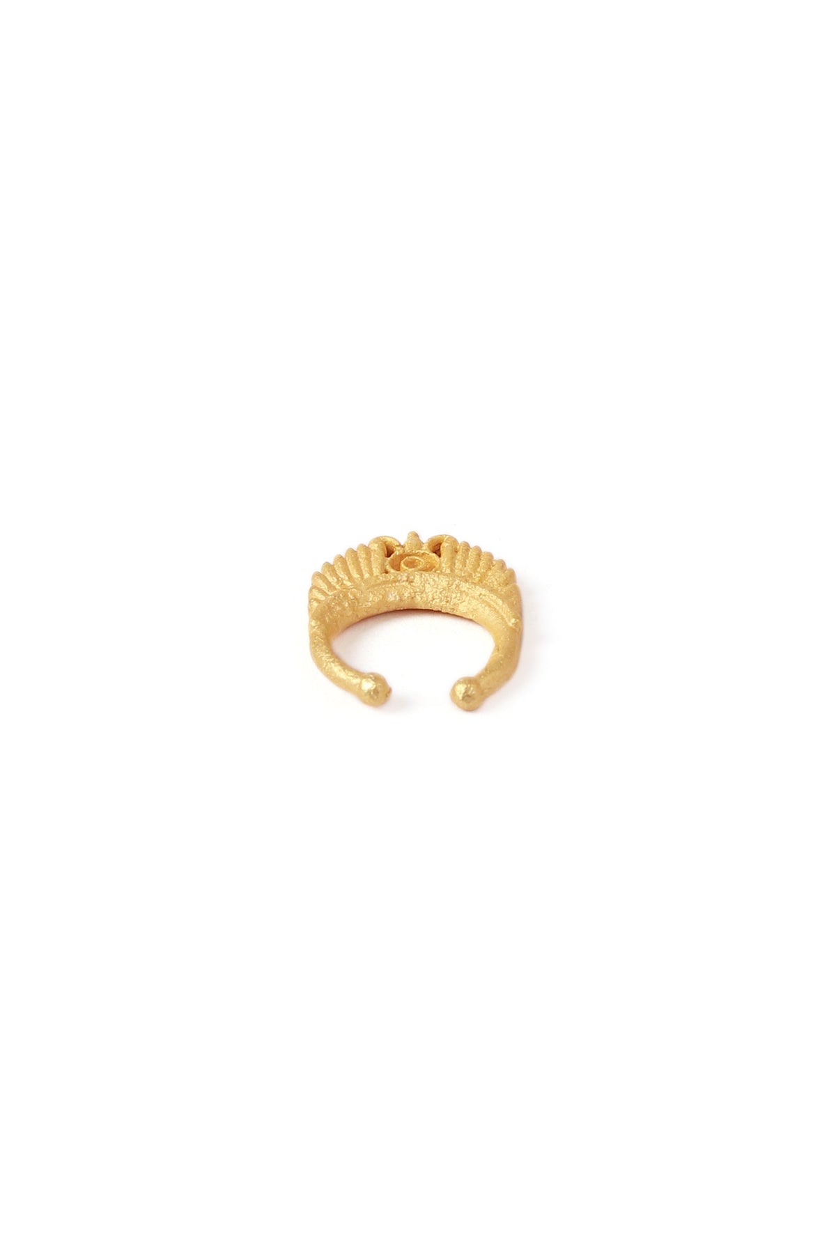 Gold Septum with Ancient Intricate Motif (Design 3)