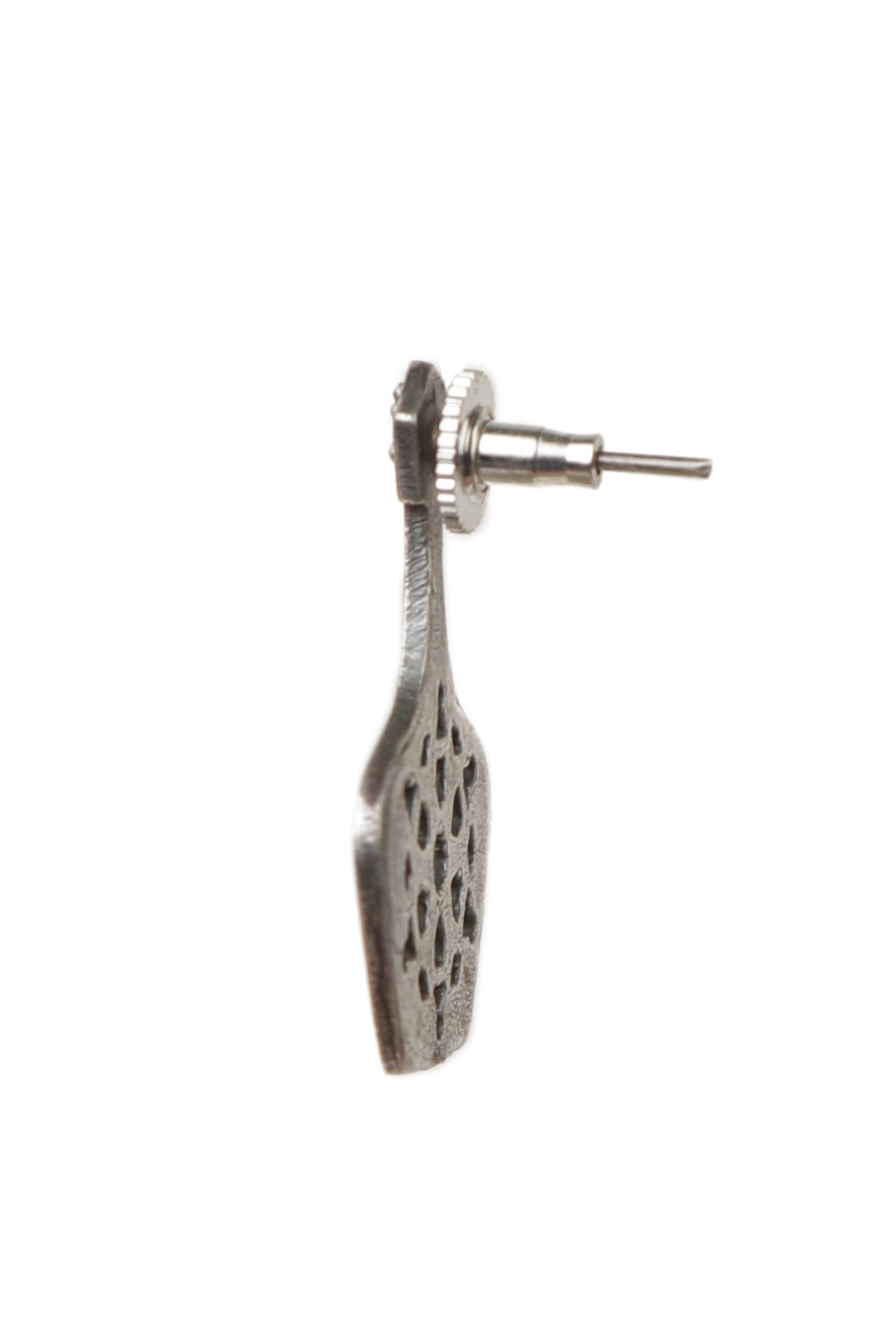 Vintage Pot Oxidized Stud Earrings