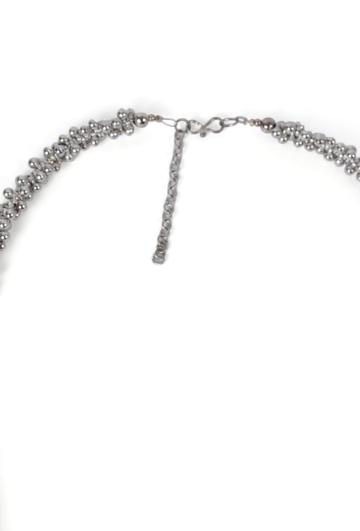 German Silver Partywear Silver Ghunghru Bead Designer Pendant