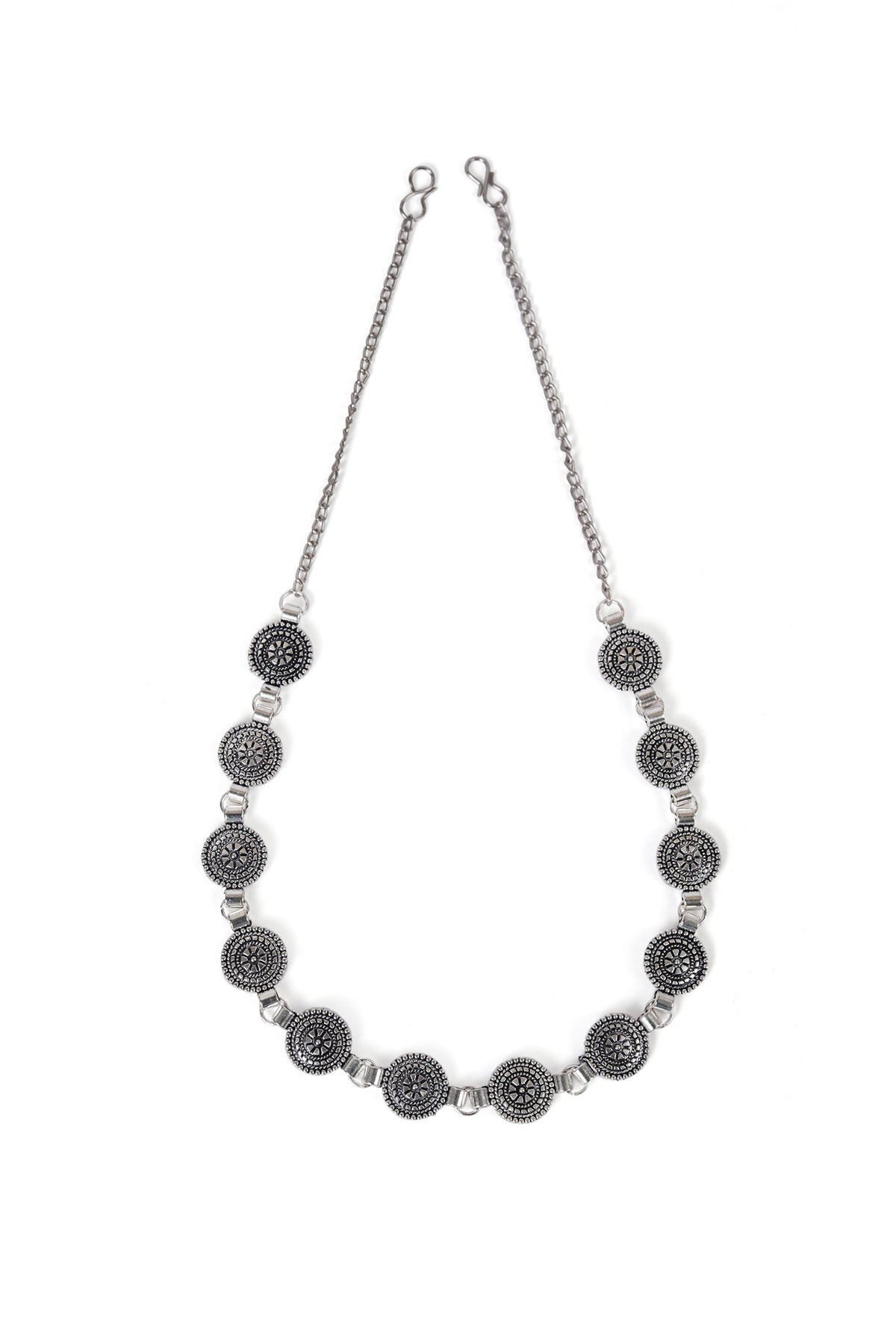 German Silver Designer Silver Plated Lightweight Adjustable Size Mathapatti