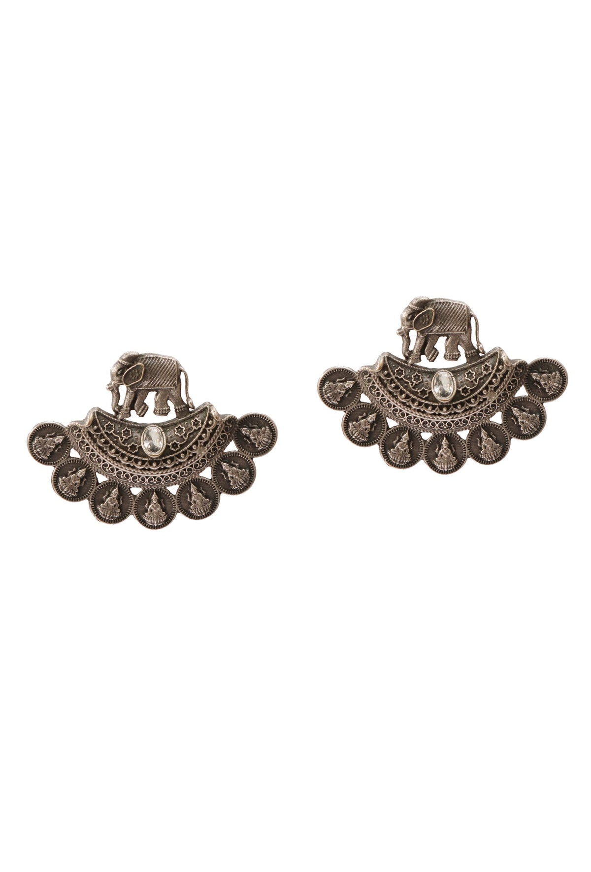 Divine Elephant Guardian Earrings