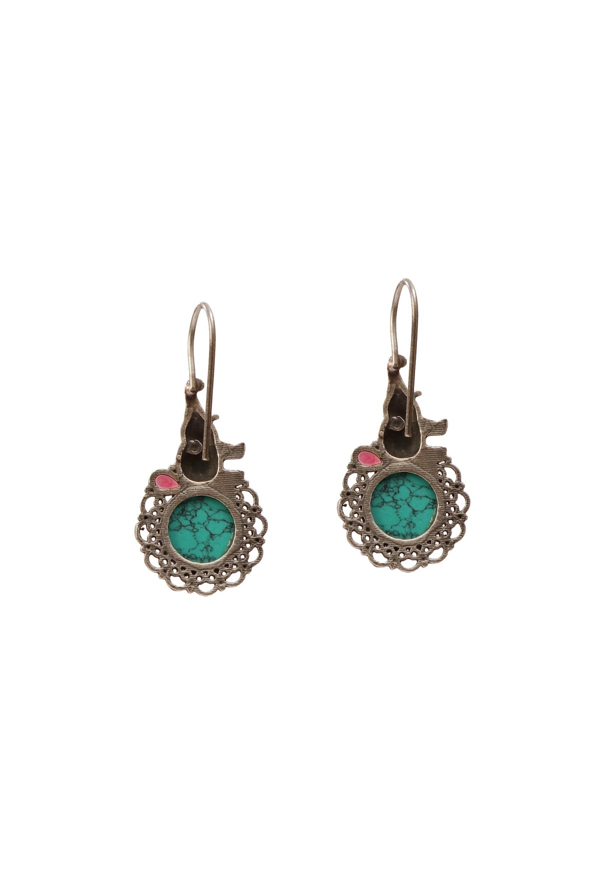 Turquoise Elephant Parade Earrings