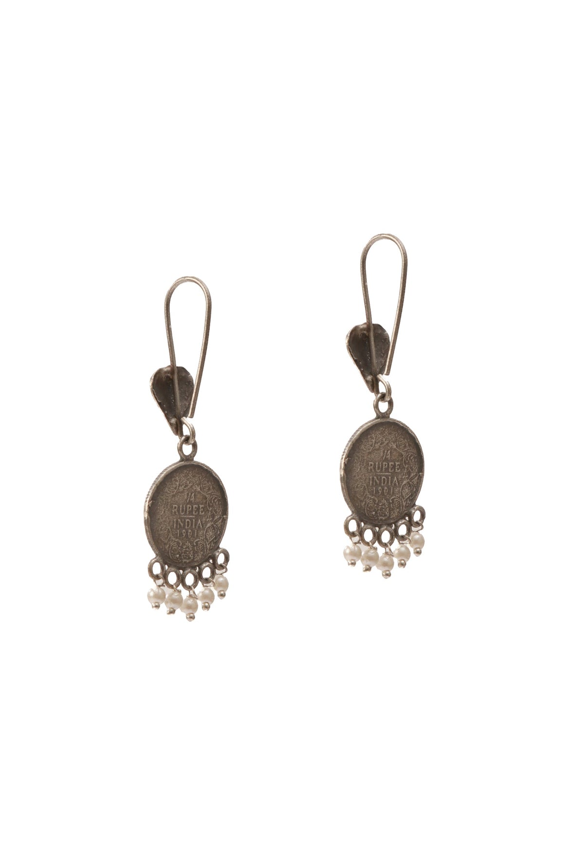 Regal Victoria Coin Earrings