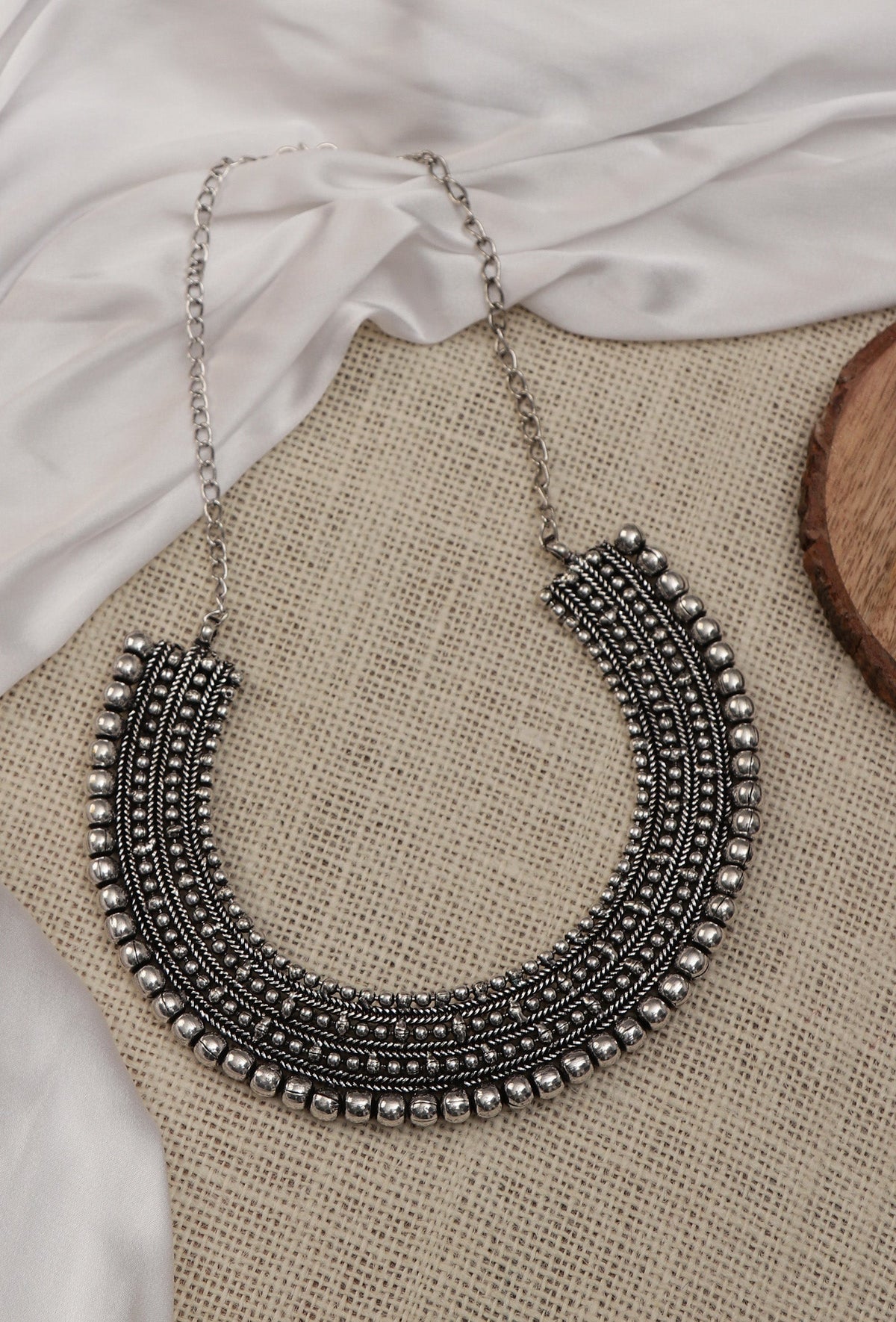 Premium Brass Statement Collar Choker