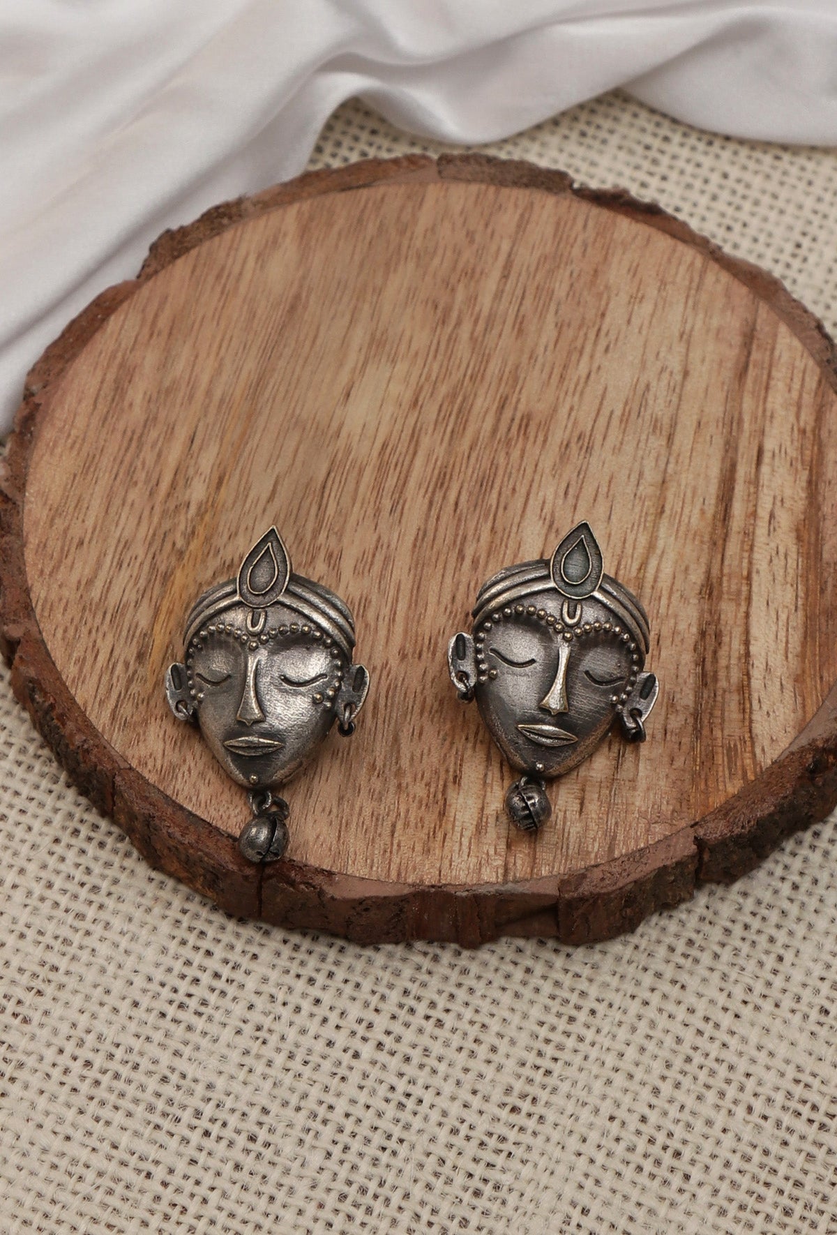 Lord Krishna Face Studs