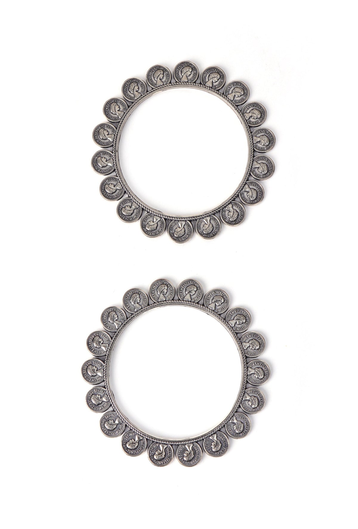 Tribal Coin Charm Kolhapuri Bangles