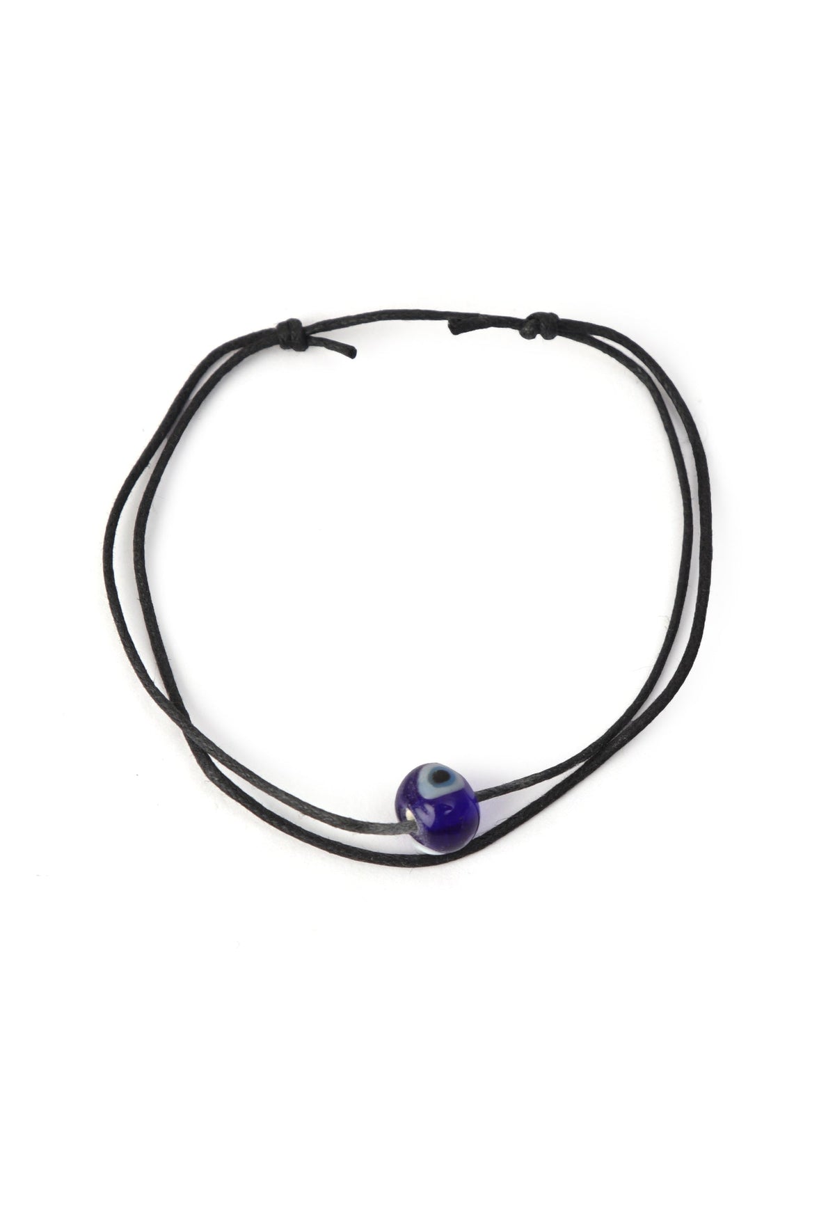 Evil Eye Cotton Black Thread Adjustable Size Anklet