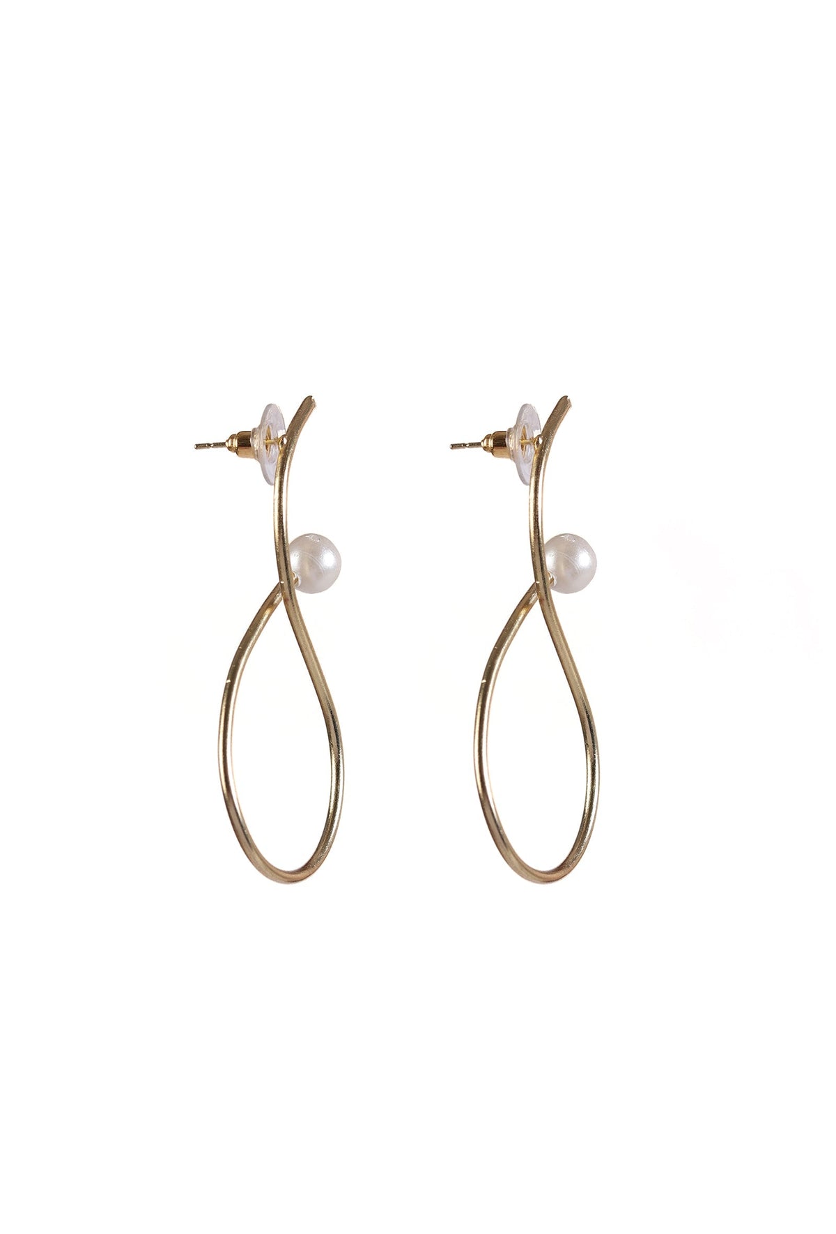 Graceful Infinity Wire Earrings