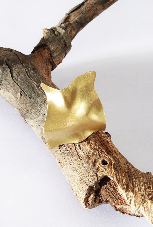 Golden Wave Ring