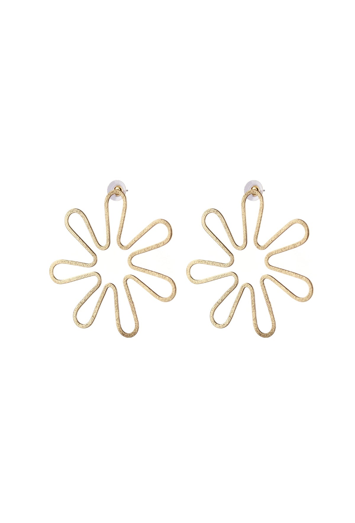 Luxe Bloom Wire Earrings