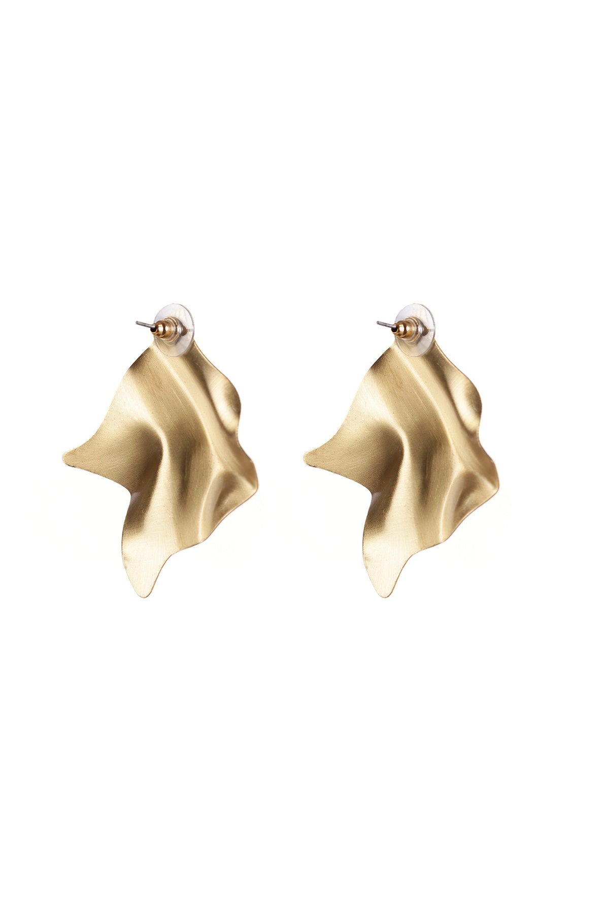 Lustrous Ripple Earrings