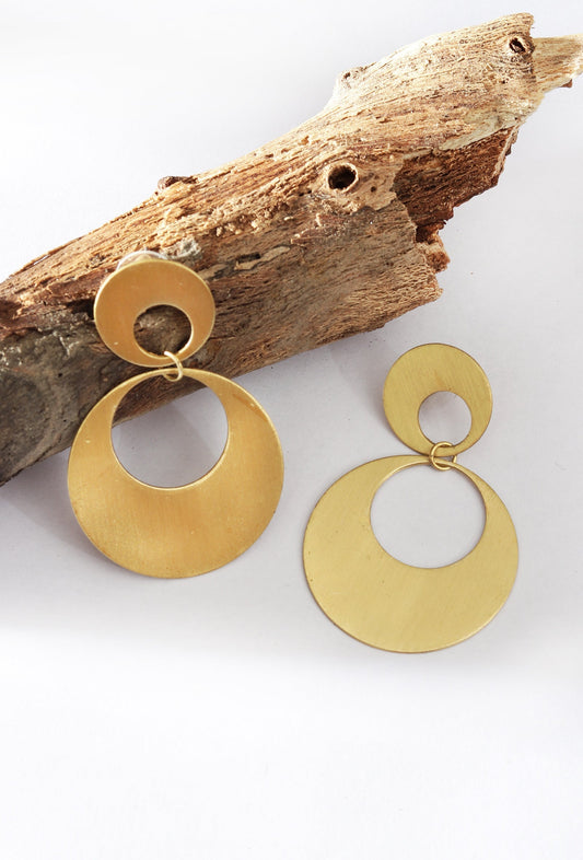 Lunar Glow Drop Earrings