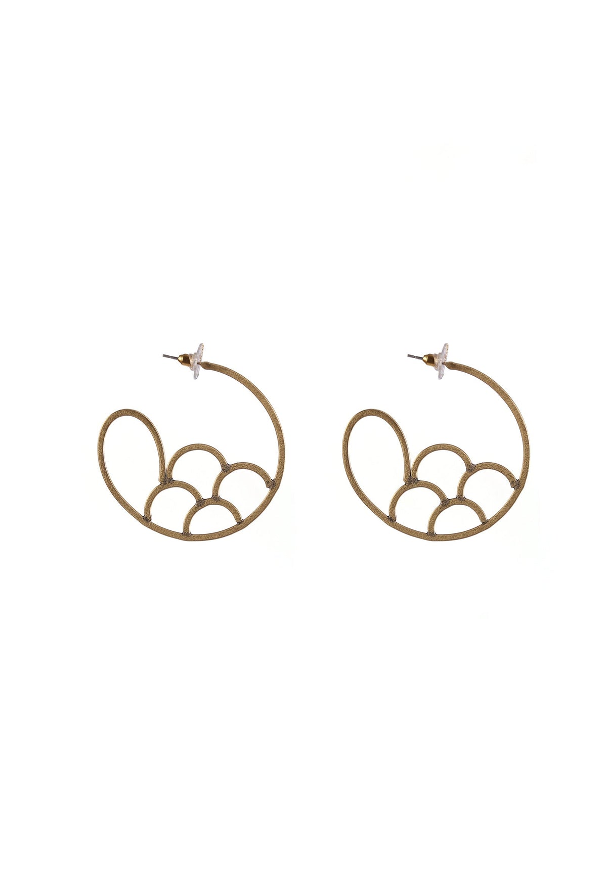 Heavenly Swirl Hoops