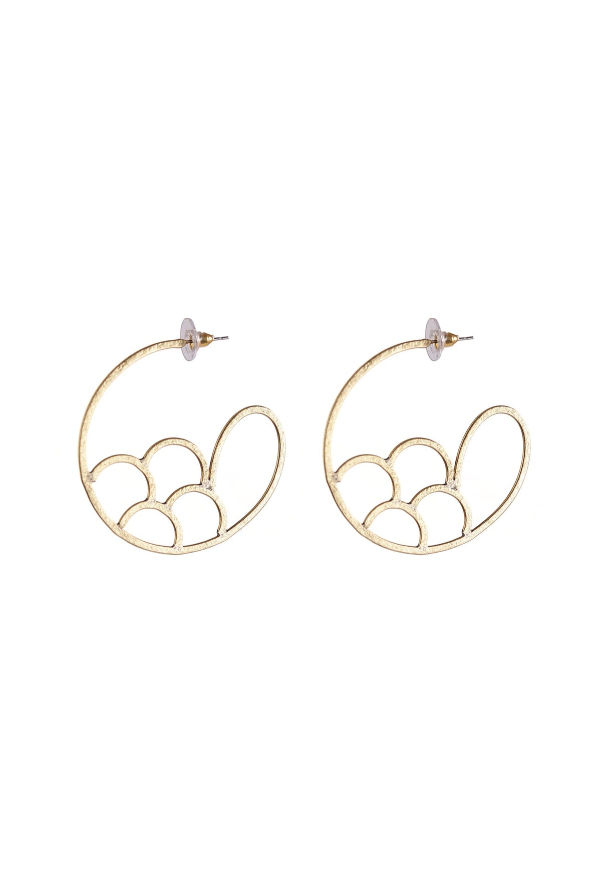 Heavenly Swirl Hoops