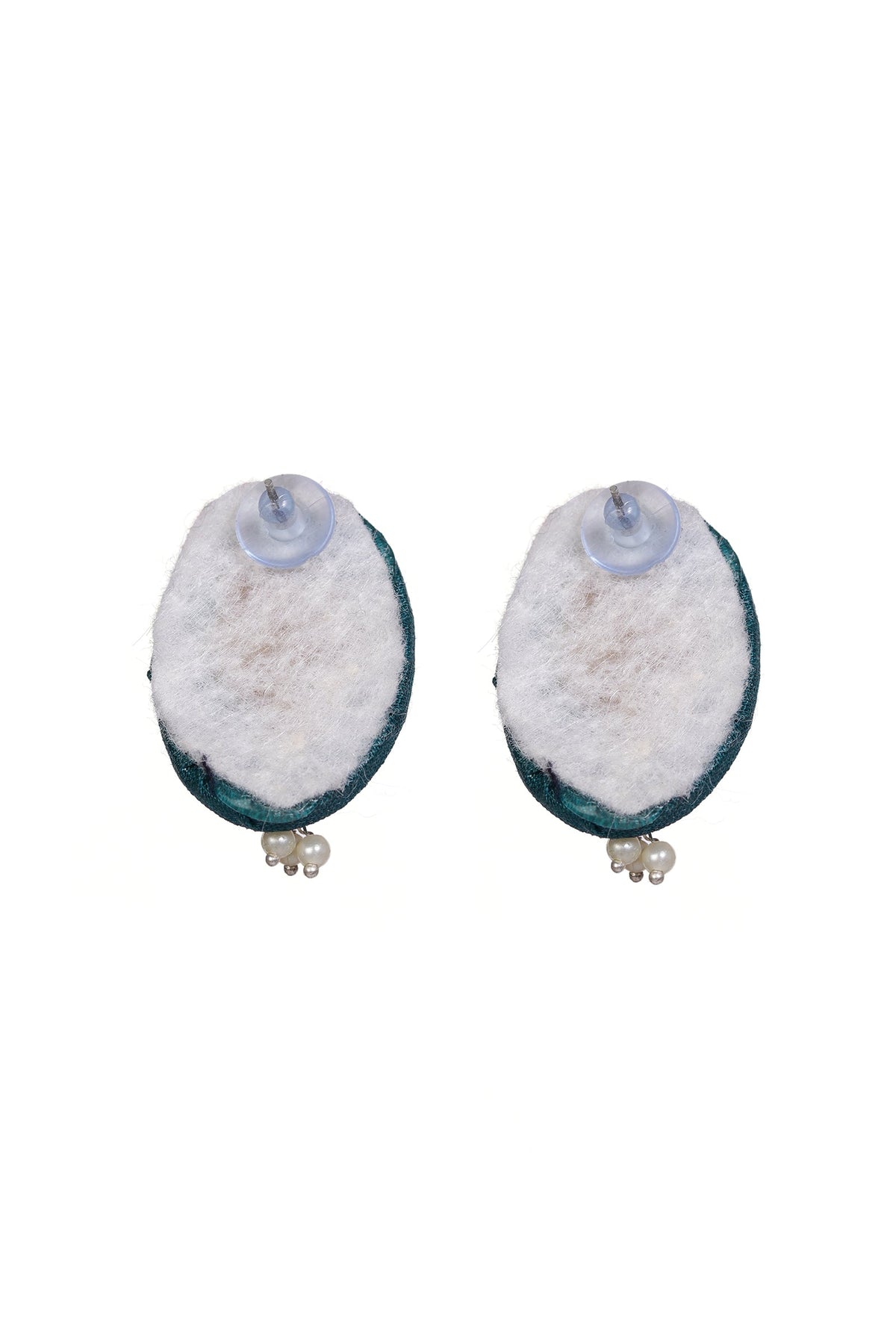 Teal Serenity Laxmi Studs