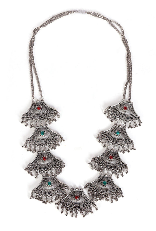 Chandbali Cascade Necklace