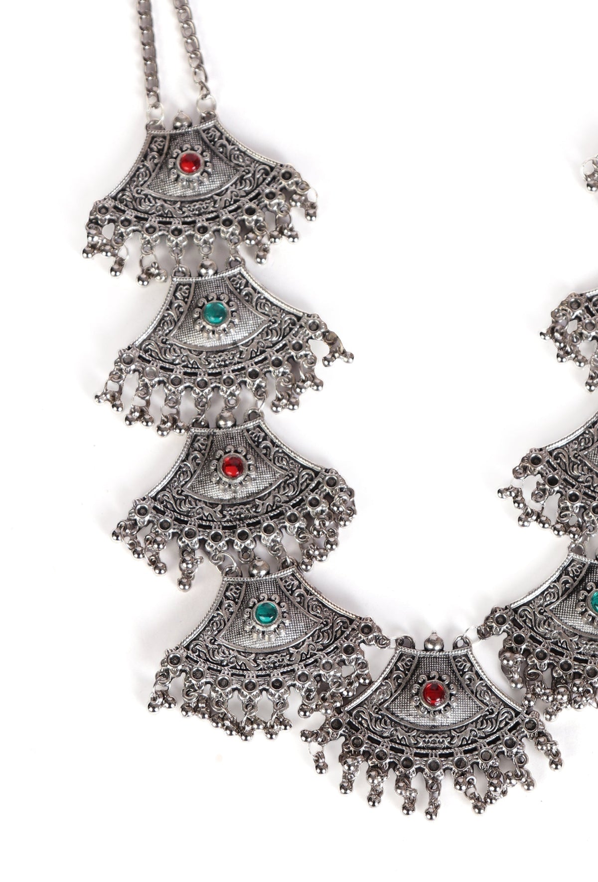 Chandbali Cascade Necklace