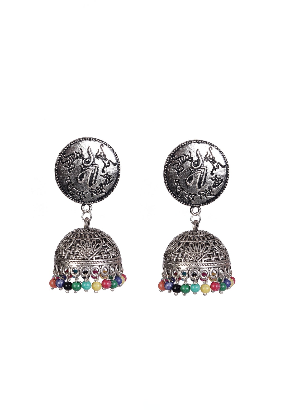 Mantra Melody Multicolour Jhumkas