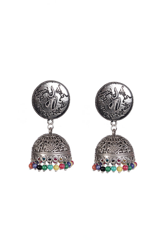 Mantra Melody Multicolour Jhumkas