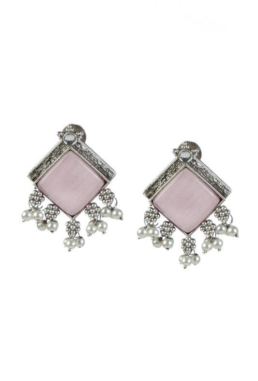 Elegant Cascade Pearls Earrings
