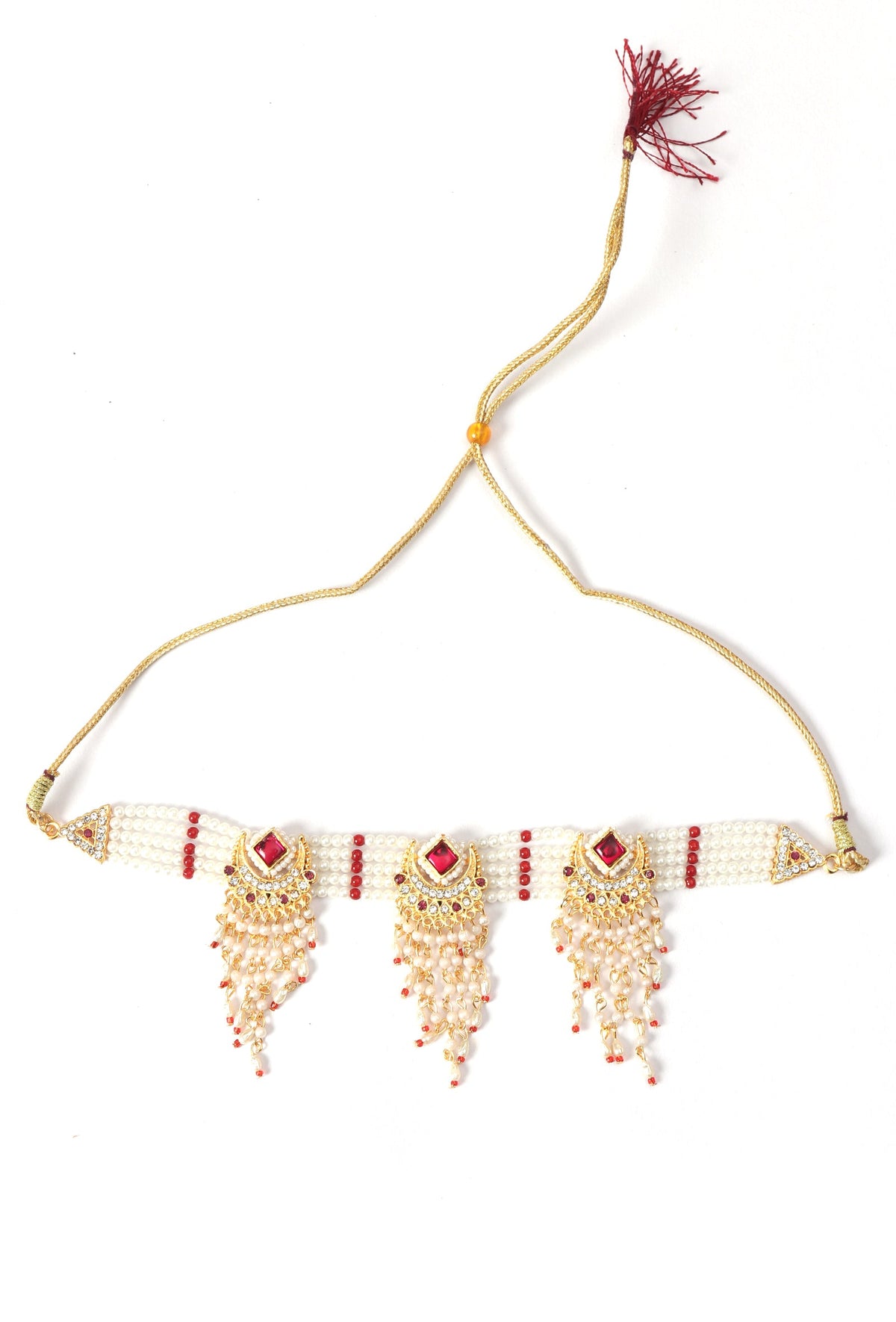 Noor-e-Laal Pearl Set