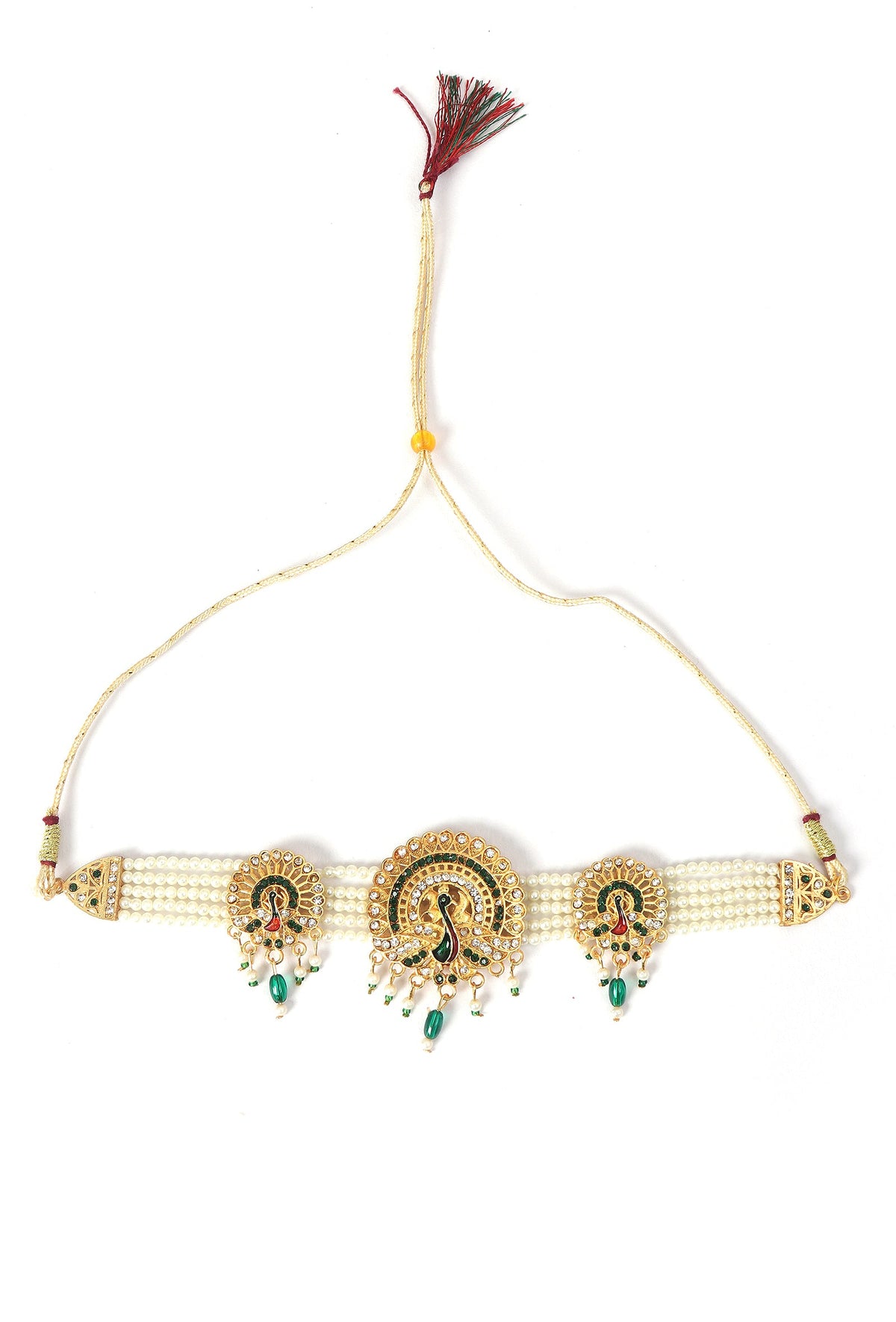 Neelmayur Moti Haar Set