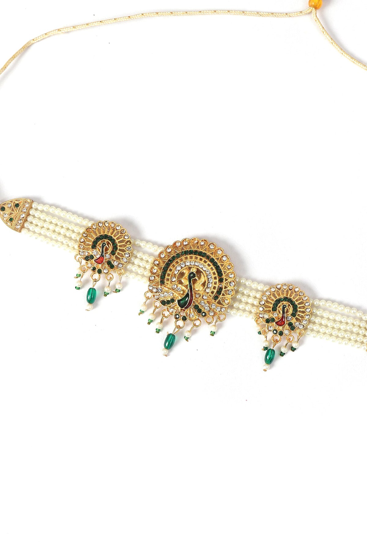 Neelmayur Moti Haar Set